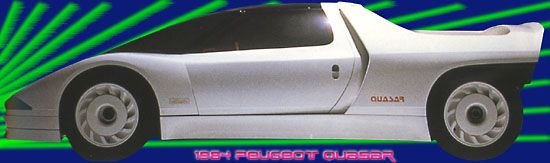 1984 - Peugeot quasar Concept